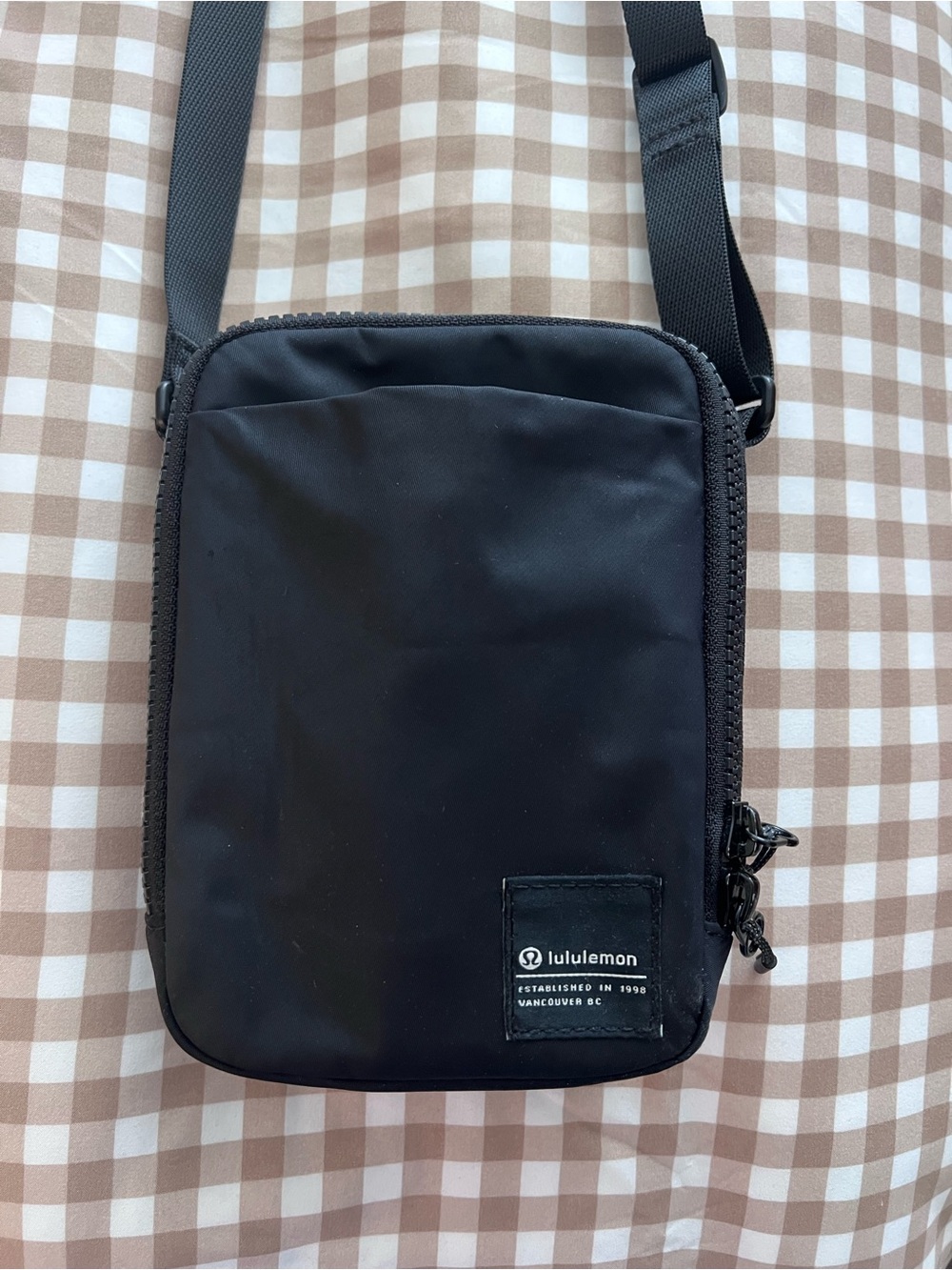 lululemon athletica Black Essential Crossbody Bag